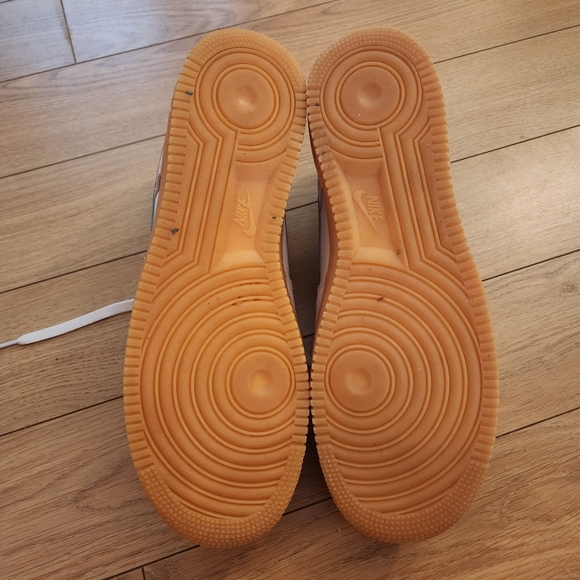 Nike Air Force 1 '07 LV8 Gum Pack Phantom Light Smoke- 12* Read Description - Picture 7 of 12